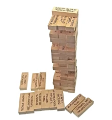 Игра настольная «Дженга с фантами» купить в интернет магазине подарков ПраздникШоп