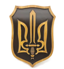 Панно «Тризуб» (39×28×2.4 см) купить в интернет магазине подарков ПраздникШоп