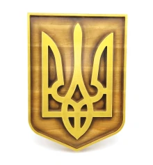 Панно «Герб Украины» (29×20.5×2.4 см) купить в интернет магазине подарков ПраздникШоп