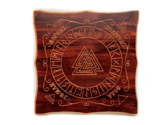 Рунический алтарь «Эксклюзивный» на украинском языке (29×29×1.8 см) купить в интернет магазине подарков ПраздникШоп