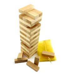 Игра настольная «Дженга» с мешочком купить в интернет магазине подарков ПраздникШоп