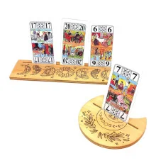 Подставки под карты Таро(25×7.5 см)и (10.5×12.5 см)цветы купить в интернет магазине подарков ПраздникШоп