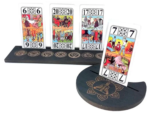 Подставки под карты Таро(25×7.5 см)и (10.5×12.5 см) 7чакр купить в интернет магазине подарков ПраздникШоп