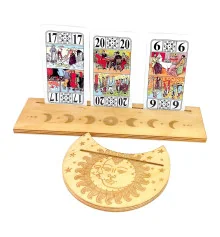 Подставки под карты Таро(25×7.5 см)и (10.5×12.5 см)лунная купить в интернет магазине подарков ПраздникШоп