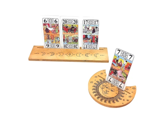 Подставки под карты Таро(25×7.5 см)и (10.5×12.5 см)лунная купить в интернет магазине подарков ПраздникШоп