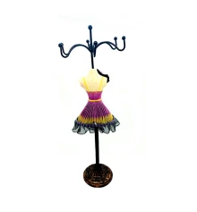 Подставка под бижутерию «Манекен» фиолетовая (27.5×9.5×9.5 см) купить в интернет магазине подарков ПраздникШоп