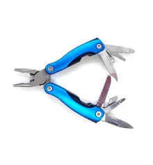 Нож-плоскогубцы с набором инструментов синий (9 в1) (7×3.5×2 см) купить в интернет магазине подарков ПраздникШоп