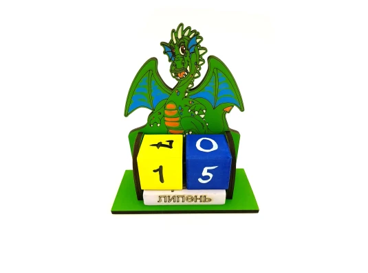 Вечный календарь «Дракон» (165×145×60 мм) купить в интернет магазине подарков ПраздникШоп