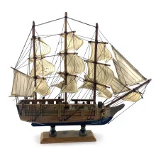 Модель парусника на подставке (400×330×60 мм) купить в интернет магазине подарков ПраздникШоп