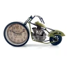 Годинник настільний «Мотоцикл» зелений (28×15×7.5 см)