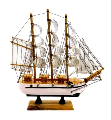 Модель парусника на подставке (24) (24.5×24×6 см) G купить в интернет магазине подарков ПраздникШоп