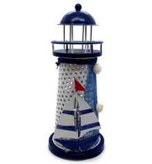 Маяк - ночник металлический (175×75×75 мм) A купить в интернет магазине подарков ПраздникШоп