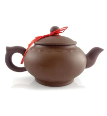 Чайник глиняный «Иероглиф» (380 мл) (117×117×55 мм) купить в интернет магазине подарков ПраздникШоп