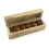 Игральные кости в деревянном футляре (12.7×4×4 см) купить в интернет магазине подарков ПраздникШоп