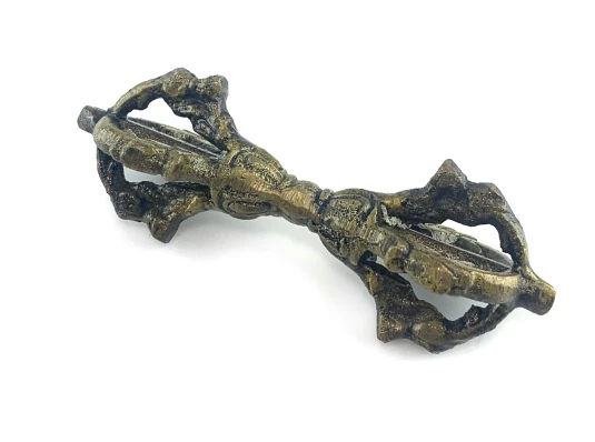 Ваджра бронзовая (9×3.3×3 см) купить в интернет магазине подарков ПраздникШоп