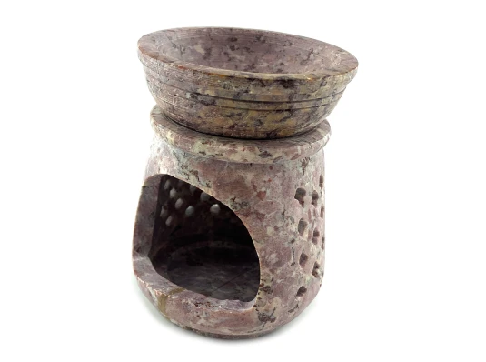 Аромалампа из мыльного камня (9×6.5×6.5 см) купить в интернет магазине подарков ПраздникШоп