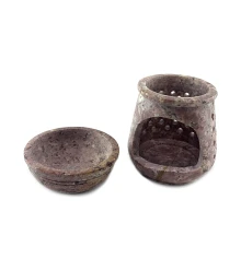 Аромалампа из мыльного камня (9×6.5×6.5 см) купить в интернет магазине подарков ПраздникШоп