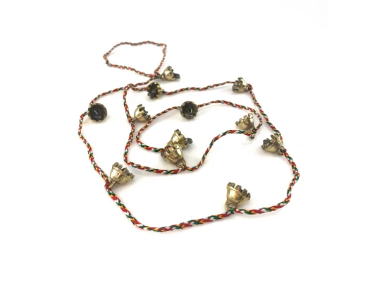 Колокольчики бронзовые на нитке (120 см) купить в интернет магазине подарков ПраздникШоп