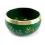 Чаша поющая бронзовая «Будда» зеленая (11.2×10.1×5.1 см)