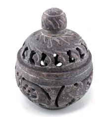 Подсвечник Аромакурительница из мыльного камня (8.3×6.8×6.2 см) купить в интернет магазине подарков ПраздникШоп