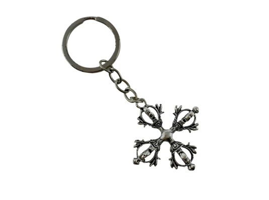 Брелок «Крестовая Ваджра» (40×40×17 мм) купить в интернет магазине подарков ПраздникШоп