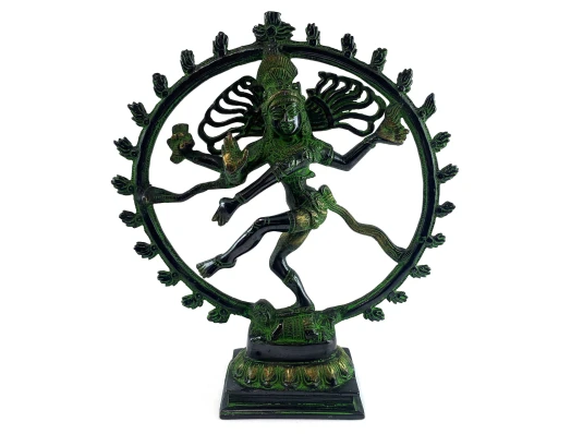 Шива танцующий бронзовый (29×26×7.5 см) купить в интернет магазине подарков ПраздникШоп
