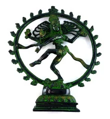 Шива танцующий бронзовый (29×26×7.5 см) купить в интернет магазине подарков ПраздникШоп