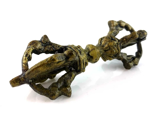 Ваджра бронзовая (10×2.6×3.5 см) купить в интернет магазине подарков ПраздникШоп