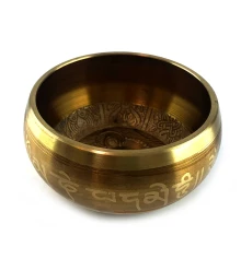 Чаша поющая бронзовая «Будда» (6.5×13×11.8 см) купить в интернет магазине подарков ПраздникШоп