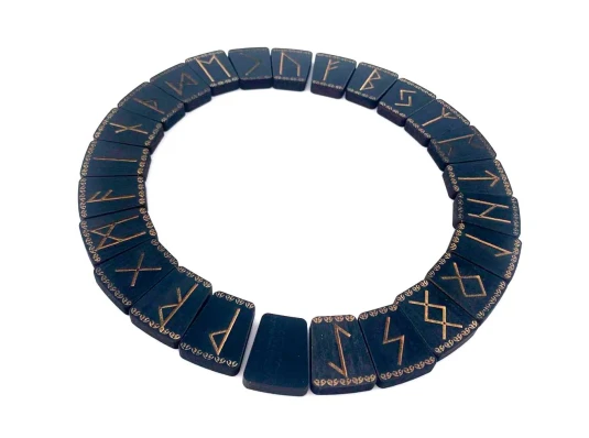 Руны «Скандинавские» темные купить в интернет магазине подарков ПраздникШоп