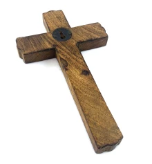 Крест из мангового дерева (19×11.5×1.5 см) купить в интернет магазине подарков ПраздникШоп