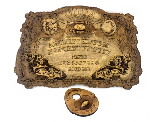 Спиритическая доска OUIJA «Античная» на английском языке (49.5×29×0.8 см) купить в интернет магазине подарков ПраздникШоп