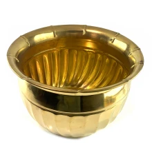 Кашпо « Золотистая Роскошь» (18×25.5 см) купить в интернет магазине подарков ПраздникШоп