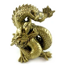 Статуэтка«Дракон с хрустальным шаром» (15×14×8.5 см) купить в интернет магазине подарков ПраздникШоп