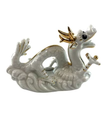 Дракон фарфор (8.2×11.2×3.5 см) купить в интернет магазине подарков ПраздникШоп
