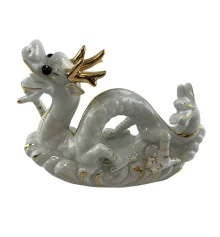 Дракон фарфор (8.2×11.2×3.5 см) купить в интернет магазине подарков ПраздникШоп