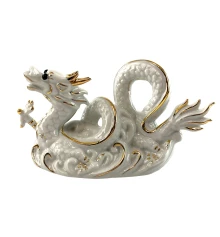 Дракон фарфор (8.5×15.5×5.7 см) купить в интернет магазине подарков ПраздникШоп