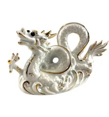 Дракон фарфор (8.5×15.5×5.7 см) купить в интернет магазине подарков ПраздникШоп