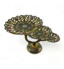 Фруктовница бронзовая 3 х яруcная купить в интернет магазине подарков ПраздникШоп