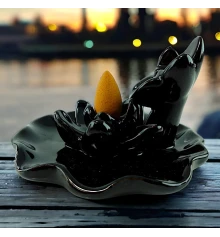 Подставка под благовония Back Flow «Цветок Лотоса» (6.8×10.3×10.3 см) купить в интернет магазине подарков ПраздникШоп