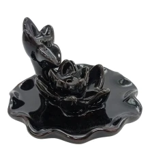 Подставка под благовония Back Flow «Цветок Лотоса» (6.8×10.3×10.3 см) купить в интернет магазине подарков ПраздникШоп