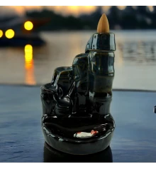 Подставка под благовония Back Flow «Бамбук» (13.7×10×9.2 см) купить в интернет магазине подарков ПраздникШоп