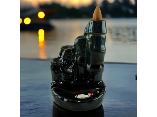 Подставка под благовония Back Flow «Бамбук» (13.7×10×9.2 см) купить в интернет магазине подарков ПраздникШоп