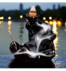 Подставка под благовония Back Flow «Лотос» (8.7×9.1×7.4 см) купить в интернет магазине подарков ПраздникШоп