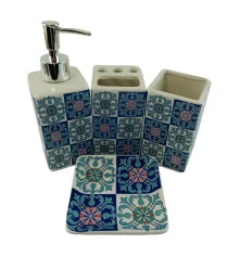 Набор для ванной керамический «Фреска» купить в интернет магазине подарков ПраздникШоп