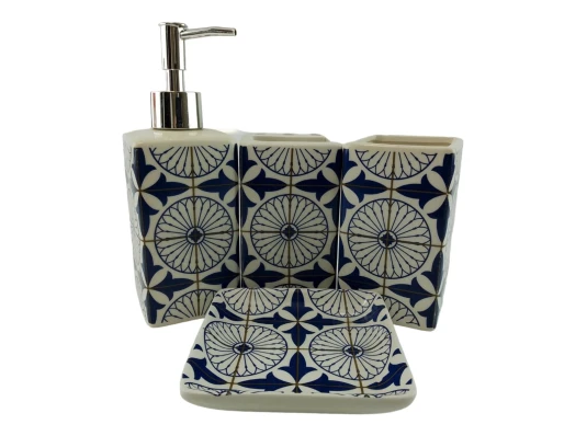 Набор для ванной керамический «Фреска» купить в интернет магазине подарков ПраздникШоп