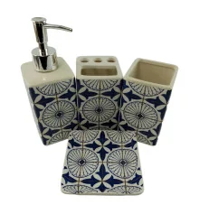 Набор для ванной керамический «Фреска» купить в интернет магазине подарков ПраздникШоп
