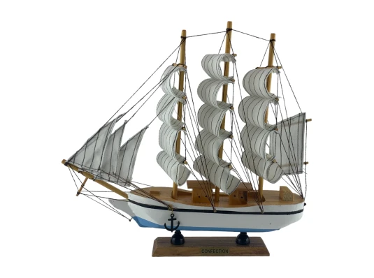 Модель парусника на подставке (32×31×7 см) купить в интернет магазине подарков ПраздникШоп