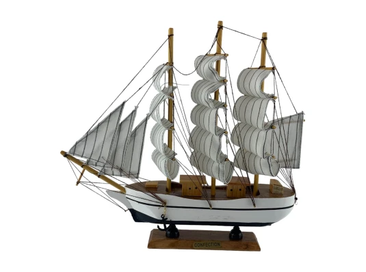 Модель парусника на подставке (32×31×7 см) купить в интернет магазине подарков ПраздникШоп