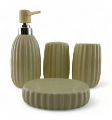 Набор для ванной комнаты «Молочный» купить в интернет магазине подарков ПраздникШоп